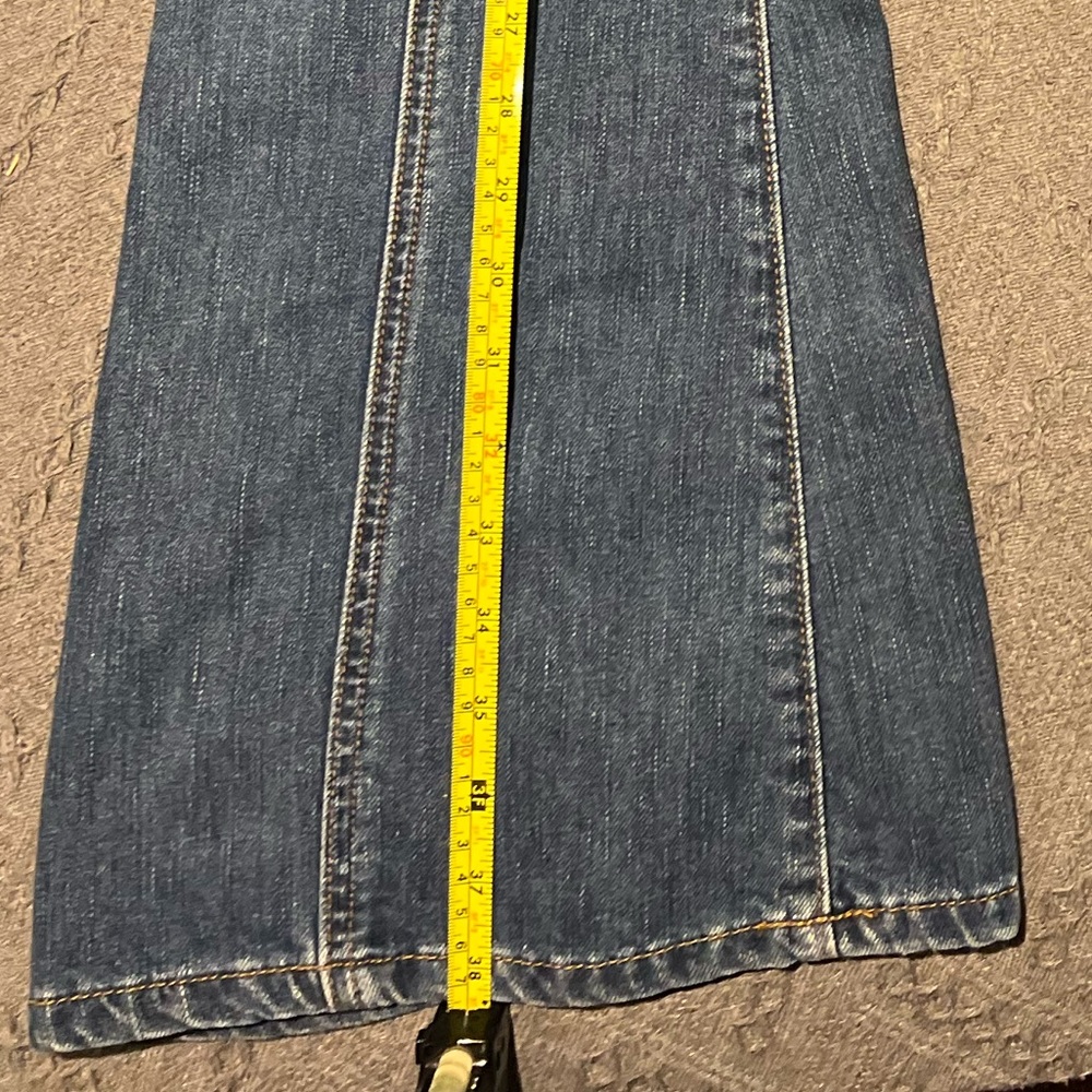 Y2K American Eagle Outfitters Blue Flare Jeans - Picture 5 of 6